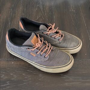 Vans Gray and Brown Men's Sneakers